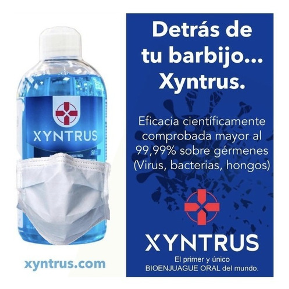   Bioenjuague Bucal Sin Alcohol Xyntrus Brix Covid Bacterias 6