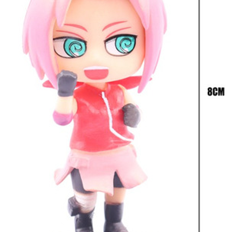 Set 12 Figuras De Naruto Nuevos Personajes 8cm Calidad 2