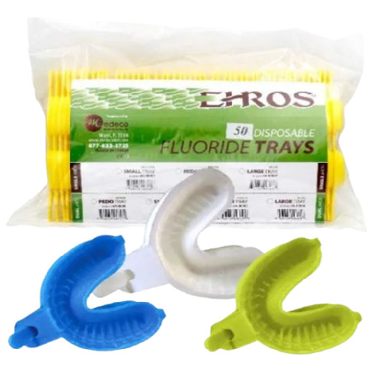 Cubetas Plásticas  Para Fluoración Dental 100 Unidades Stgo. 4