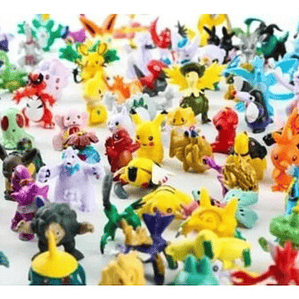 Set De 144 Mini Figuras Pokemon 2 A 3 Cm Set Completo Xl