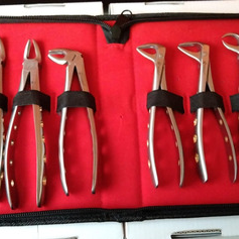 Fórceps Dentales Set De 10u Calidad Pacard Instruments Stgo. 4