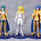 Set De 5 Figuras Caballeros Del Zodiaco Articulados Calidad - Miniatura 2