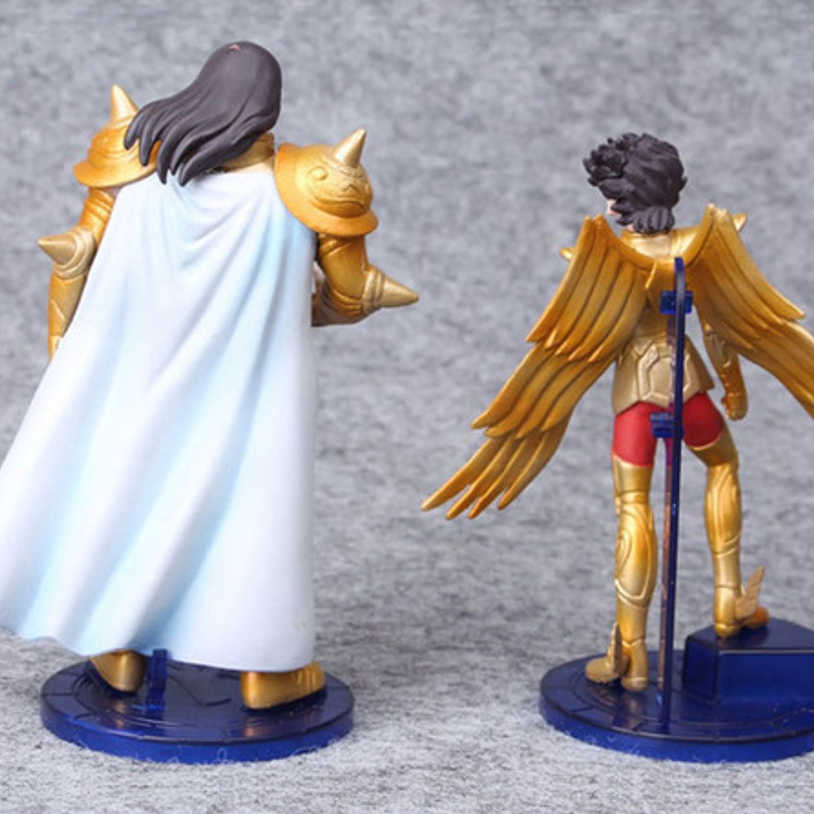 Set De 5 Figuras Caballeros Del Zodiaco Articulados Calidad 7