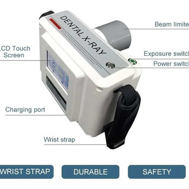 Maquina De Rayos X Lcd Touch Portatil Con Maletín Calidad 6