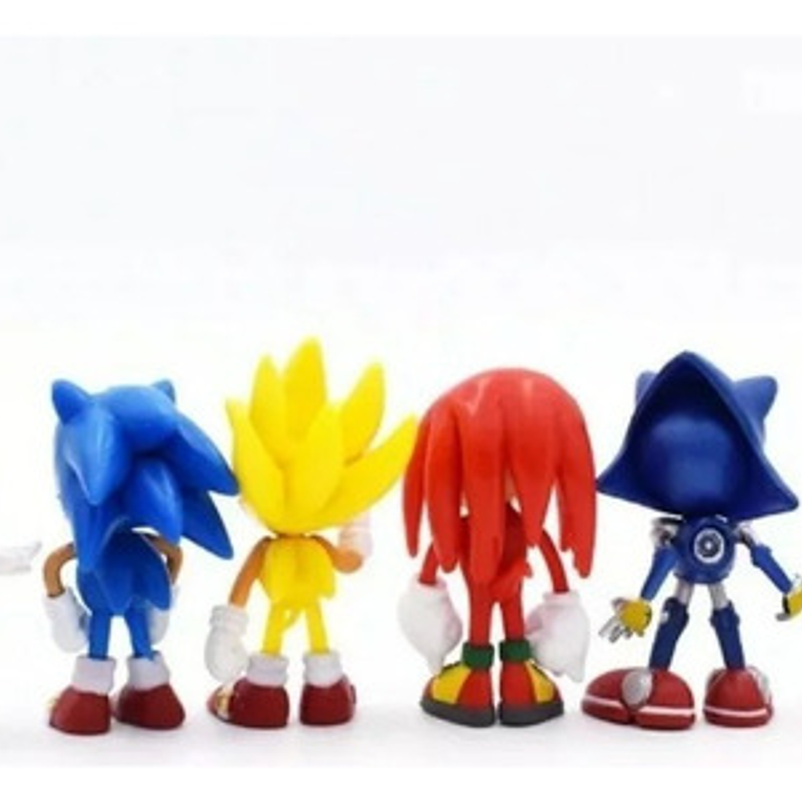 Figuras Sonic Set 6 Figuras De Acción Calidad 6