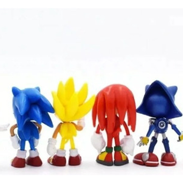 Figuras Sonic Set 6 Figuras De Acción Calidad 6