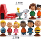  Figuras Snoopy Y Charlie Brown 12 Figuritas Calidad - Miniatura 6