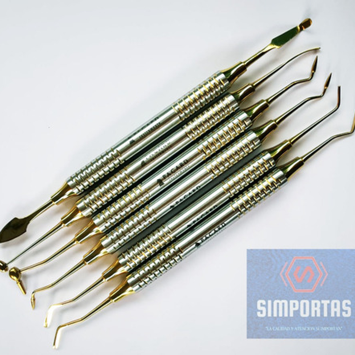 Espátulas Composite Dental Marca Pacard Original Calidad 4