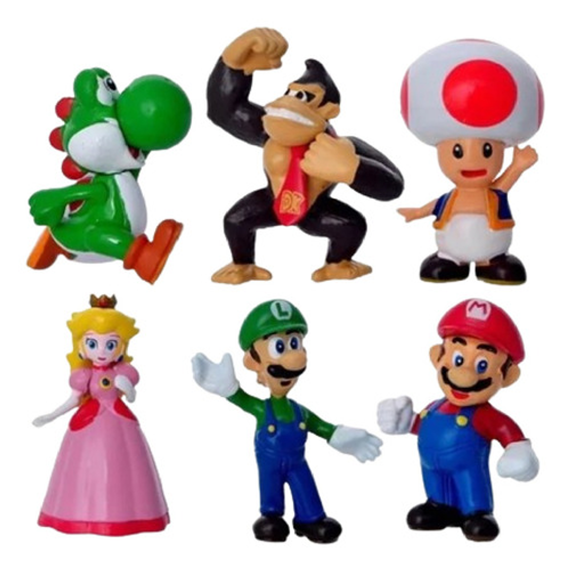 Figura Nintendo Set Mario Bros (6 Unidades) Express 1