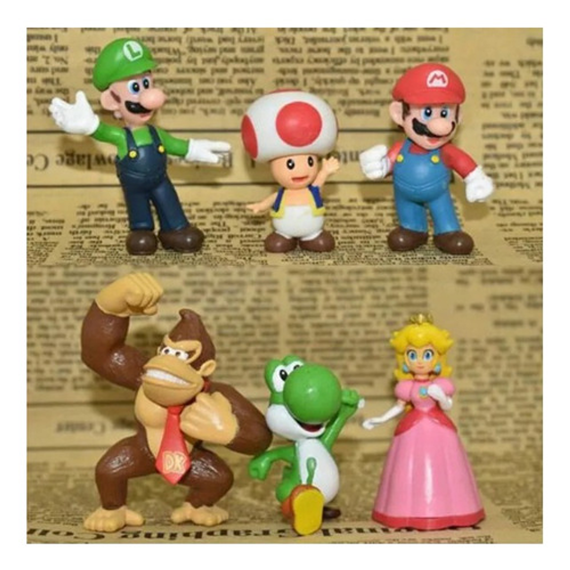 Figura Nintendo Set Mario Bros (6 Unidades) Express 2