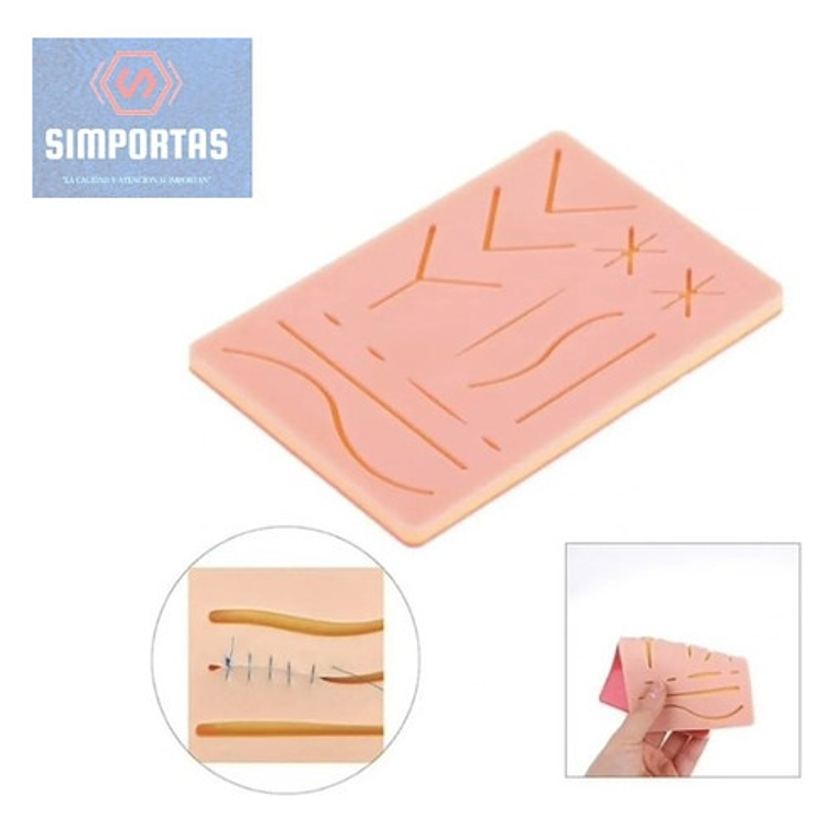 Set Xl Práctica De Sutura Piel Estuche Instrumentos Médicos 4