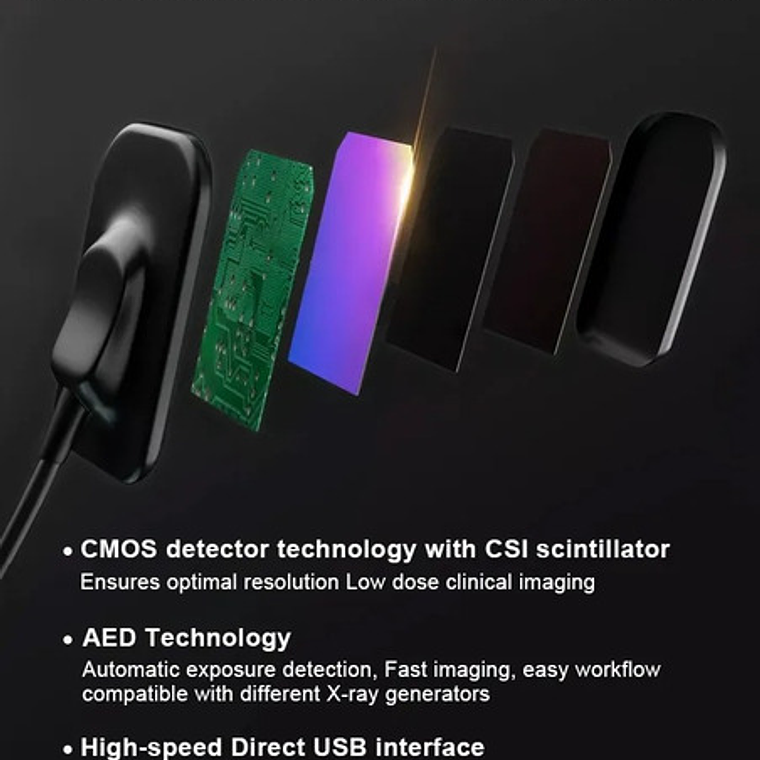 Sensor De Rayos X Handy Hdr 500 Odontología Calidad Santiago 6