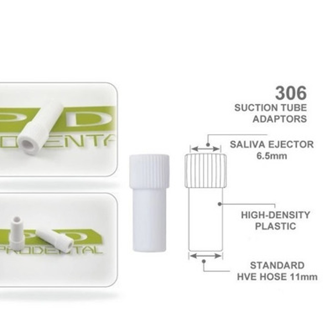Adaptador Para Eyector De Saliva - Hemosuctor - Dental Stgo. 5