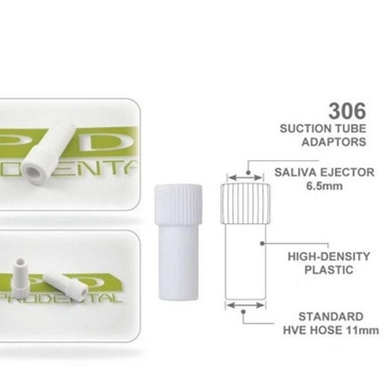 Adaptador Para Eyector De Saliva - Hemosuctor - Dental Stgo. 5