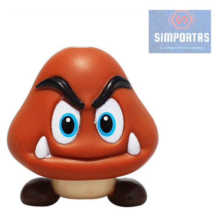 Figura Mario Bros Articulado Goomba 6,5 Cms Calidad 4