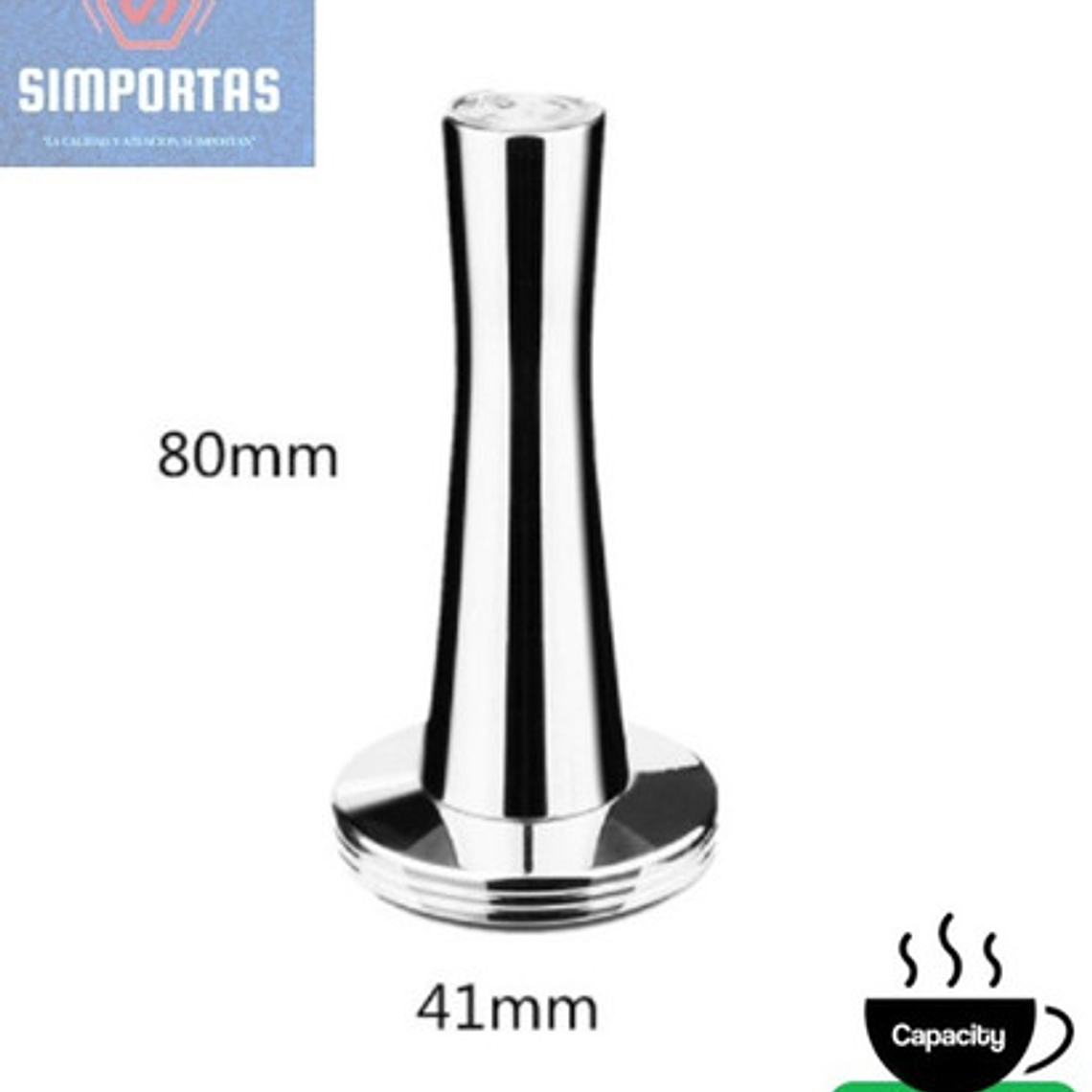 Apisonador Acero Para Capsula Nespresso Vertuo Line Inox 1