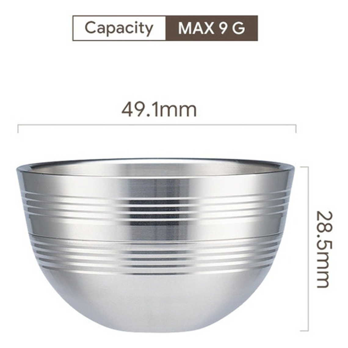 Cápsula Reutilizable Acero Para Nespresso Vertuo +apisonador 6