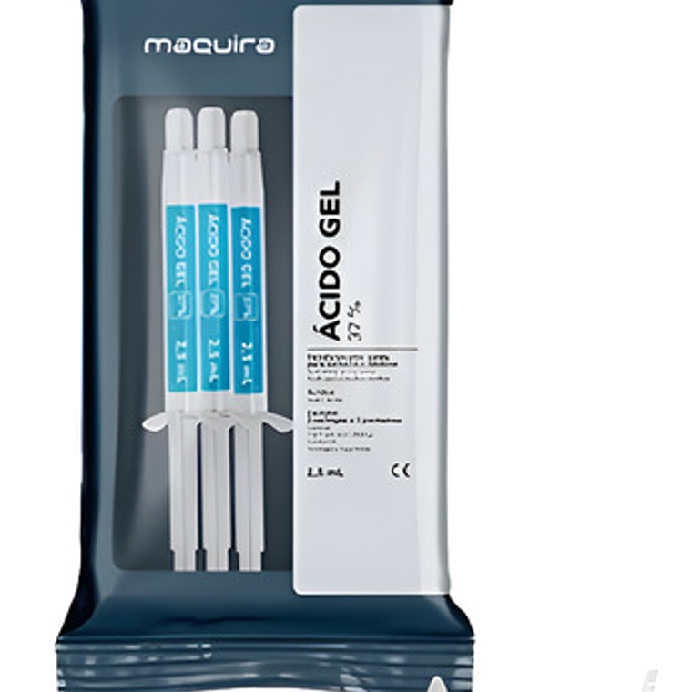 Acido Ortofosforico 37% Set 3 Jeringas - Maquira - Calidad 1