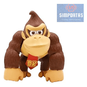 Figura Mario Bros Articulado Donkey Kong Calidad