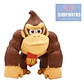 Figura Mario Bros Articulado Donkey Kong Calidad - Miniatura 1