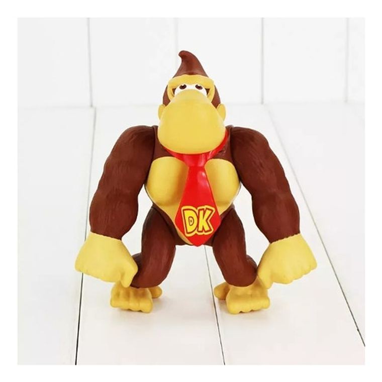 Figura Mario Bros Articulado Donkey Kong Calidad 4