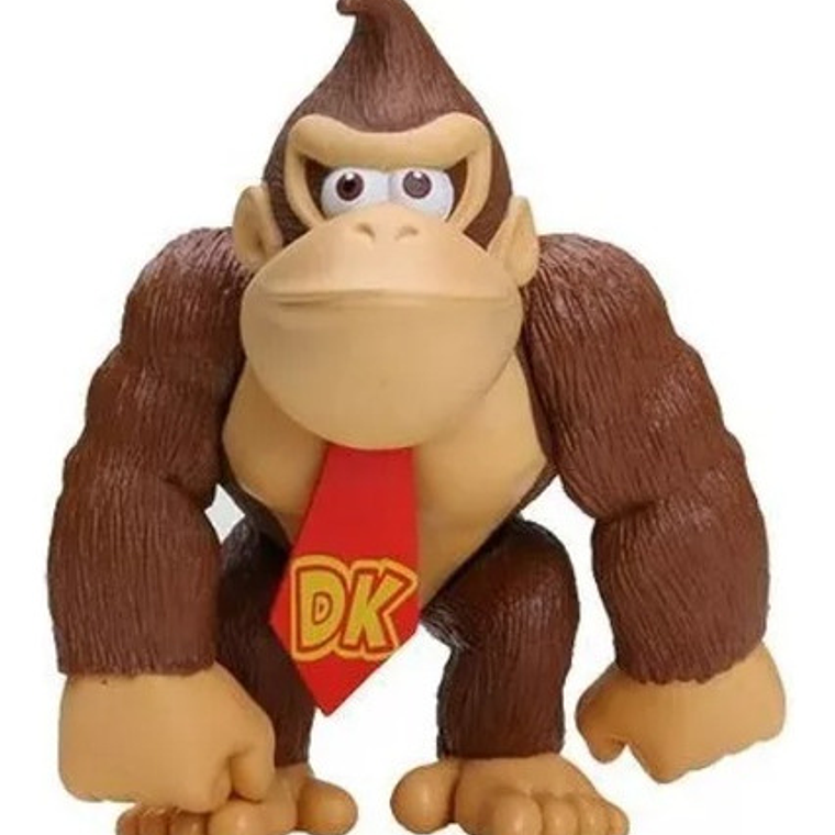 Figura Mario Bros Articulado Donkey Kong Calidad 5