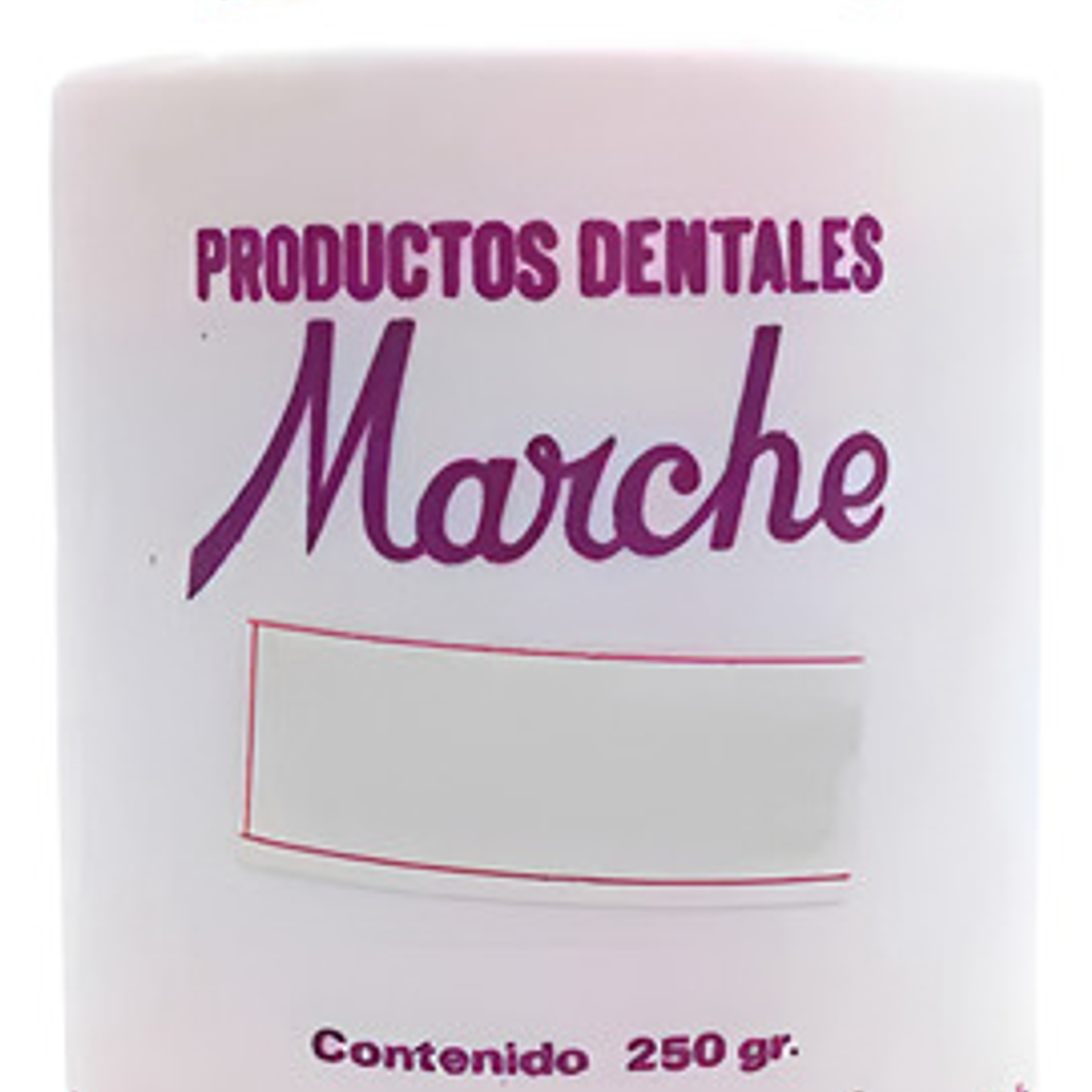 Acrílico Para Cubetas Marché Autocurado 250 Grs. Santiago    2