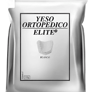 Yeso Ortopédico Marca Elite  Made Usa 1kg Dental Médico