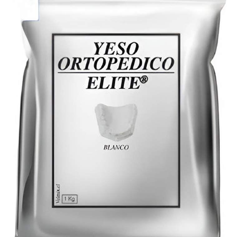 Yeso Ortopédico Marca Elite  Made Usa 1kg Dental Médico 1
