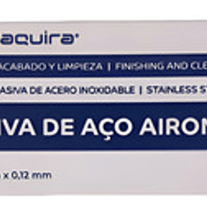 Huincha Lija Acero 125mm Dental 4mm 12 Tiras Maquira Calidad