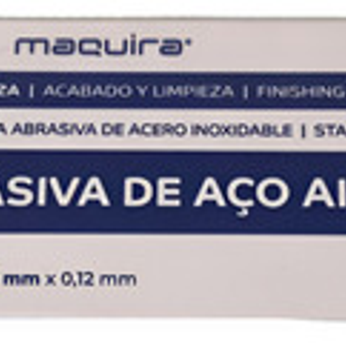 Huincha Lija Acero 125mm Dental 4mm 12 Tiras Maquira Calidad 2