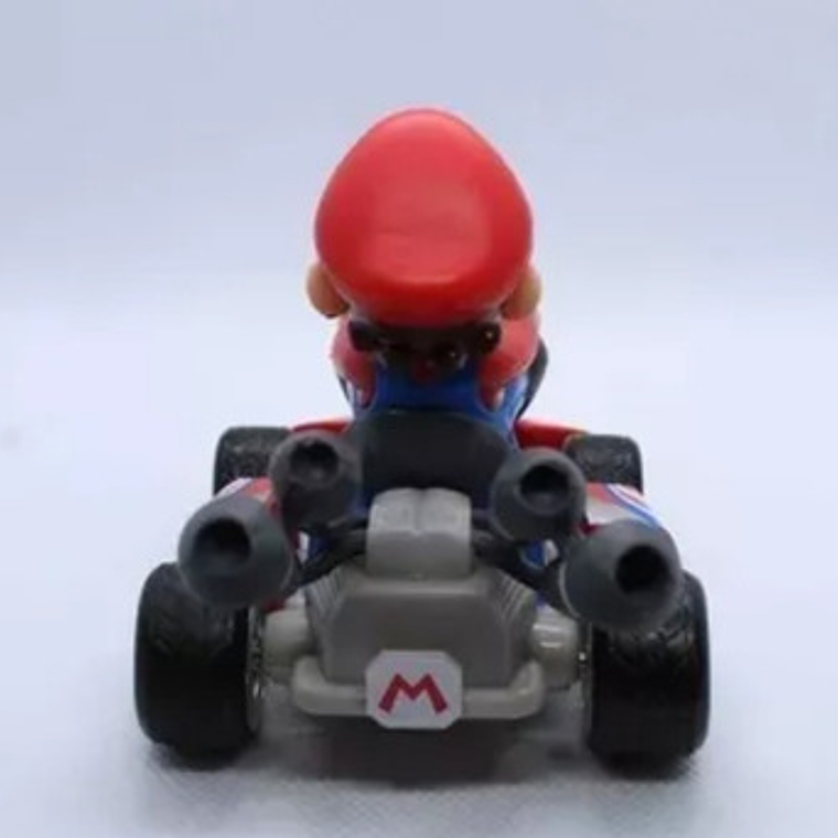 Mario Bros Auto Mario Kart Personajes A Fricción En Caja! 5