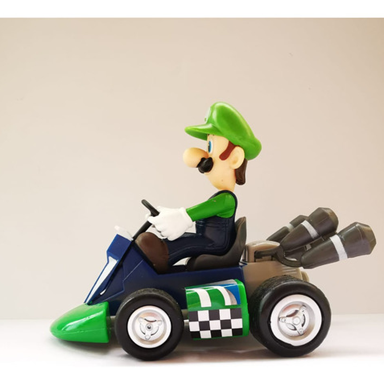 Mario Bros Auto Mario Kart Personajes A Fricción En Caja! 13