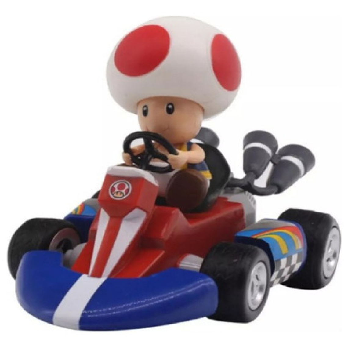Mario Bros Auto Mario Kart Personajes A Fricción En Caja! 30