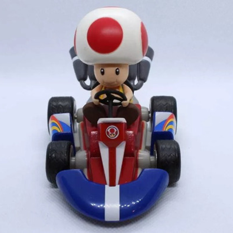 Mario Bros Auto Mario Kart Personajes A Fricción En Caja! 31