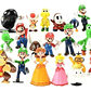 Figura Nintendo Set Mario Bros 18 Unidades Calidad Express - Miniatura 5