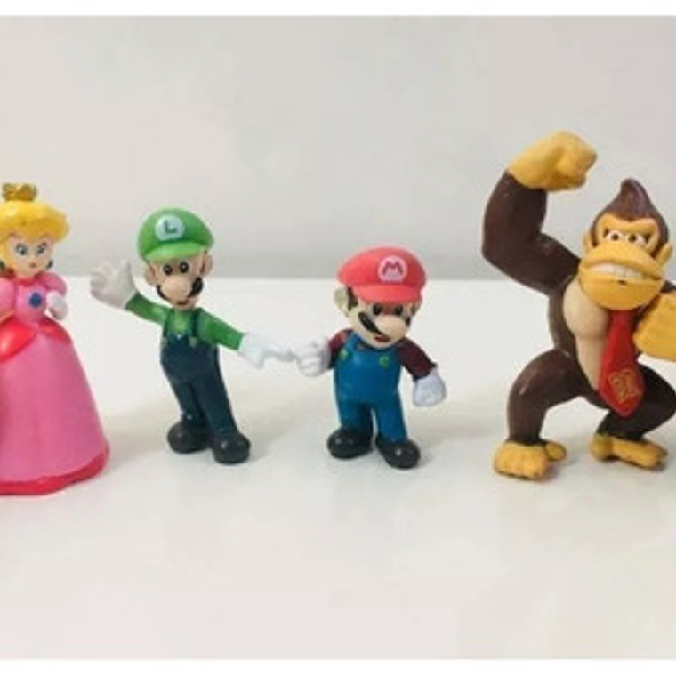 Figura Nintendo Set Mario Bros 18 Unidades Calidad Express 7