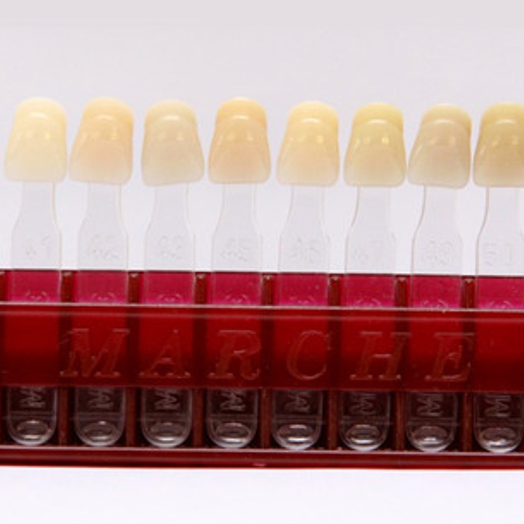 Muestrario De Colores Dental Para Dientes Marche 4