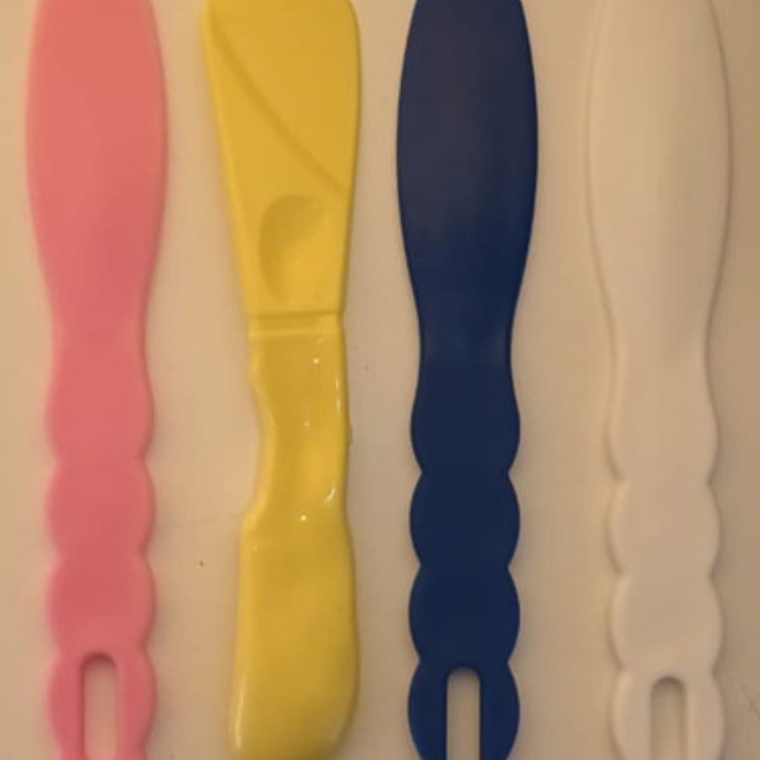 Espátula Para Alginato Plastica Maquira Colores Calidad 22