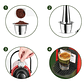 2 Cápsulas Reutilizables Acero Para Nespresso +apisonador Y+ - Miniatura 10