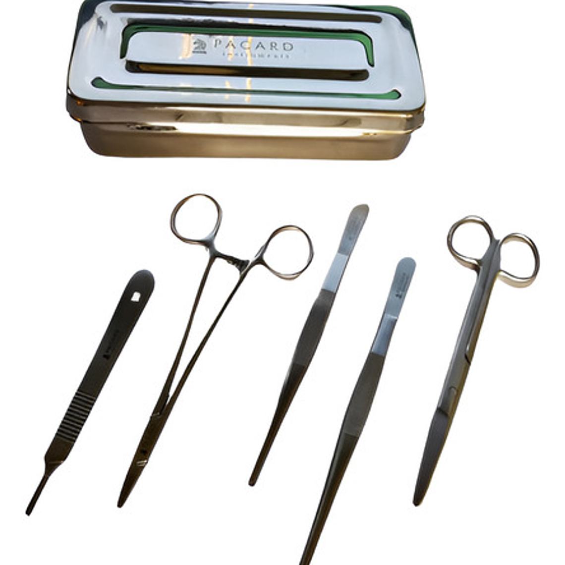 Set De Sutura Premium Acero Inoxidable Caja Original Pacard 1