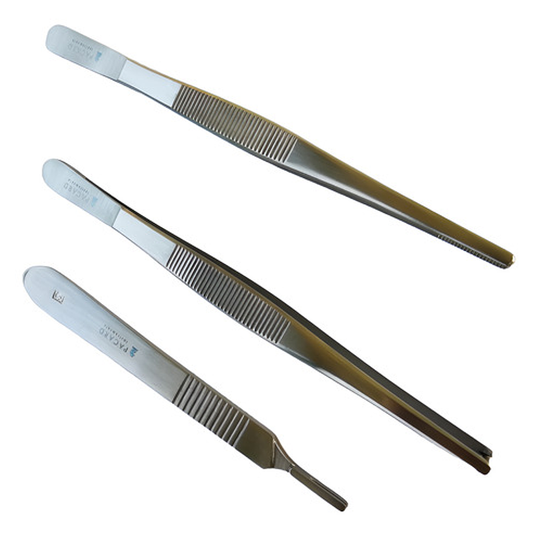 Set De Sutura Premium Acero Inoxidable Caja Original Pacard 5