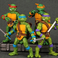 Set Tortugas Ninja Clásicas Articuladas 16cm Armas Calidad - Miniatura 2