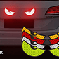  Stickers 3d Par Ojos Reflectantes Autoadhesivo Auto Tunning - Miniatura 1