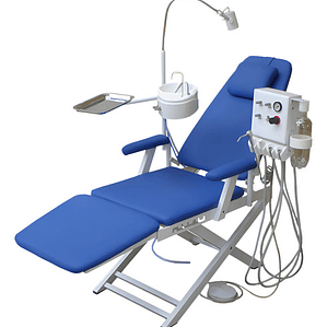Sillón Dental Portátil Completo Con Trimodular Y Luz Calidad