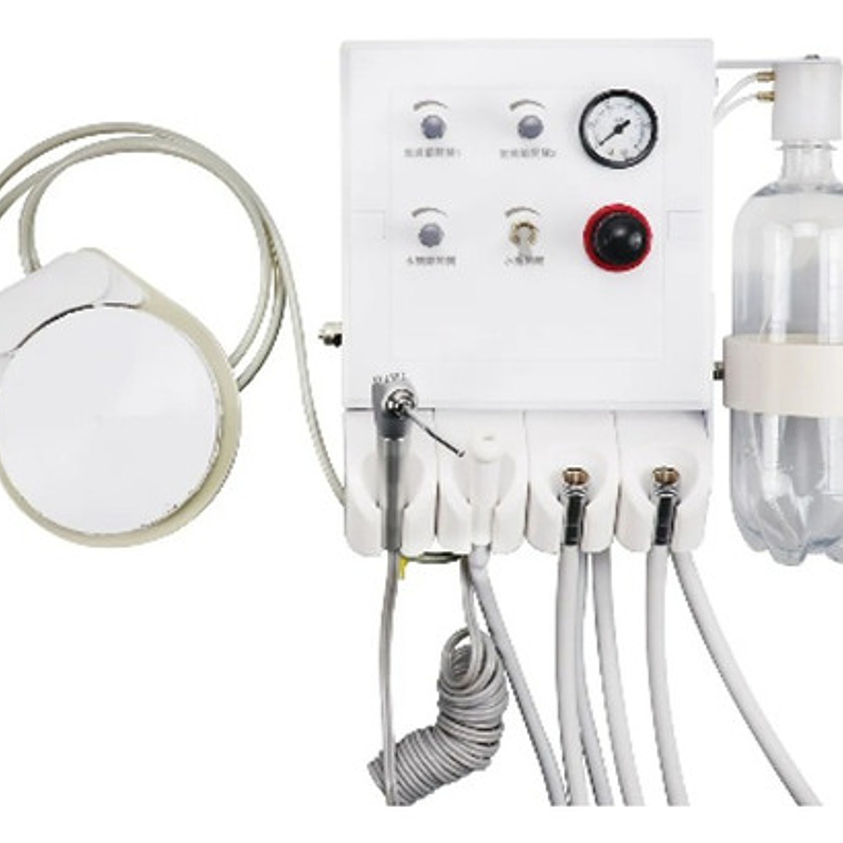 Sillón Dental Portátil Completo Con Trimodular Y Luz Calidad 7