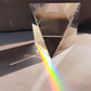 Pirámide Arcoiris Refracción Luz Ciencia Prisma 40x40x40mm - Miniatura 3
