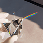 Pirámide Arcoiris Refracción Luz Ciencia Prisma 40x40x40mm - Miniatura 6