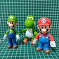 Figuras Mario Bros Luigi Yoshi Set 3 Piezas Articuladas  - Miniatura 6