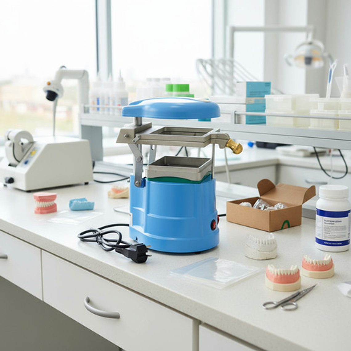Estampadora Termoformadora Dental 220v Calidad Santiago      3